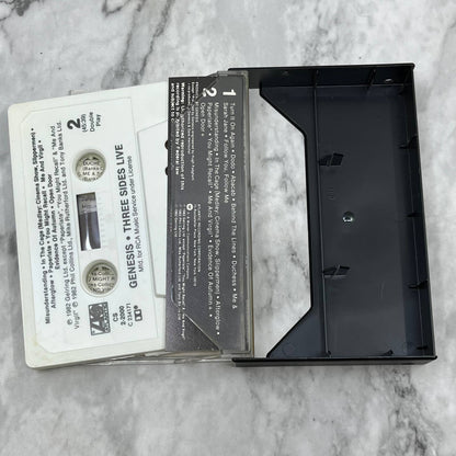 Genesis Three Sides Live (One Studio Side) Album Cassette Tape TJ6-83