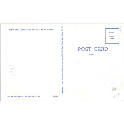 Rare Dolls From the Collection of M.D. Gurney Original Postcard PB10