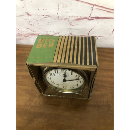 Vintage 211 Luminous Westclox USA Big Ben Alarm Clock La Salle IL Untested TH4