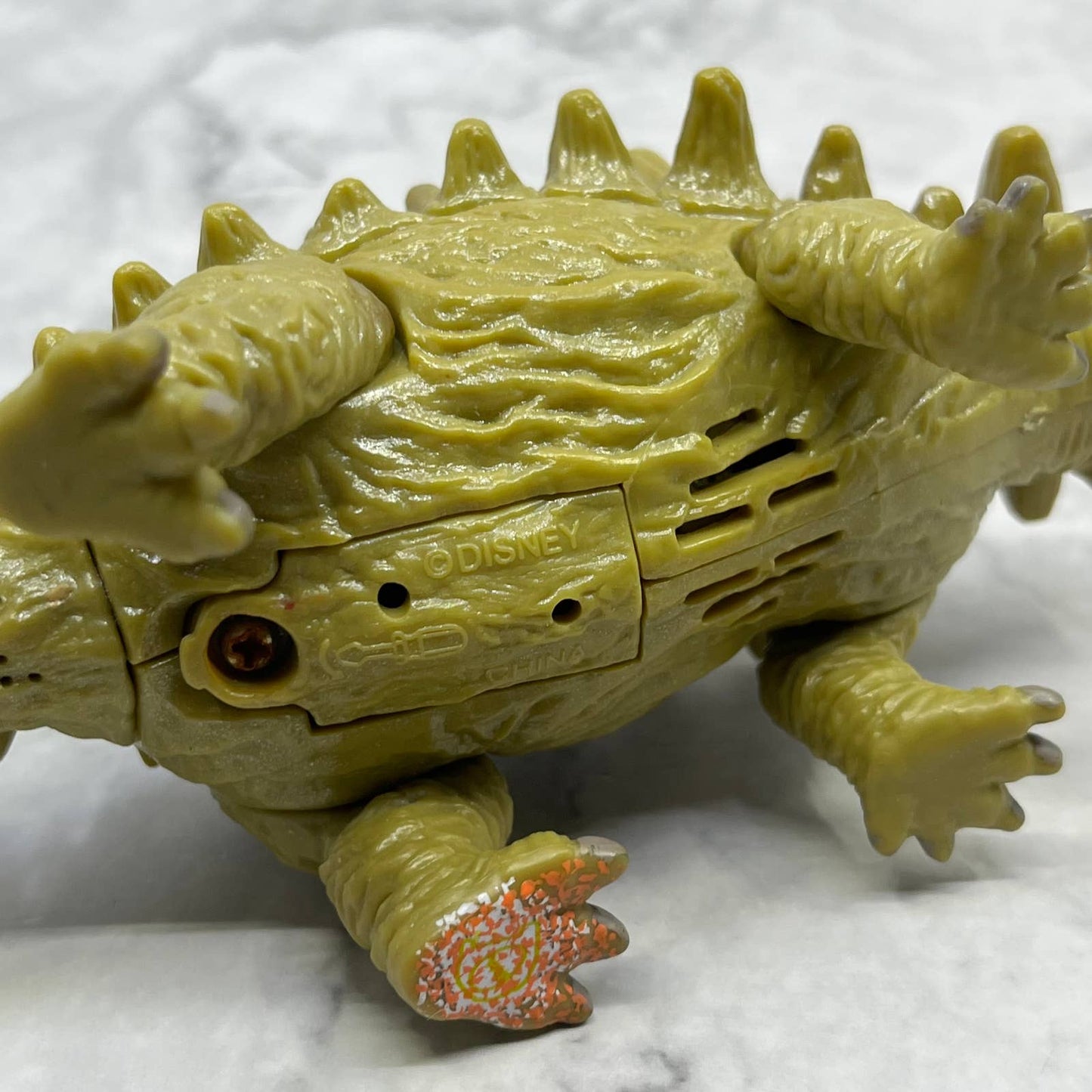 Disney Laughing Anklylosaurus Dinosaur Toy Light Up Eyes & Sound Effects TJ3