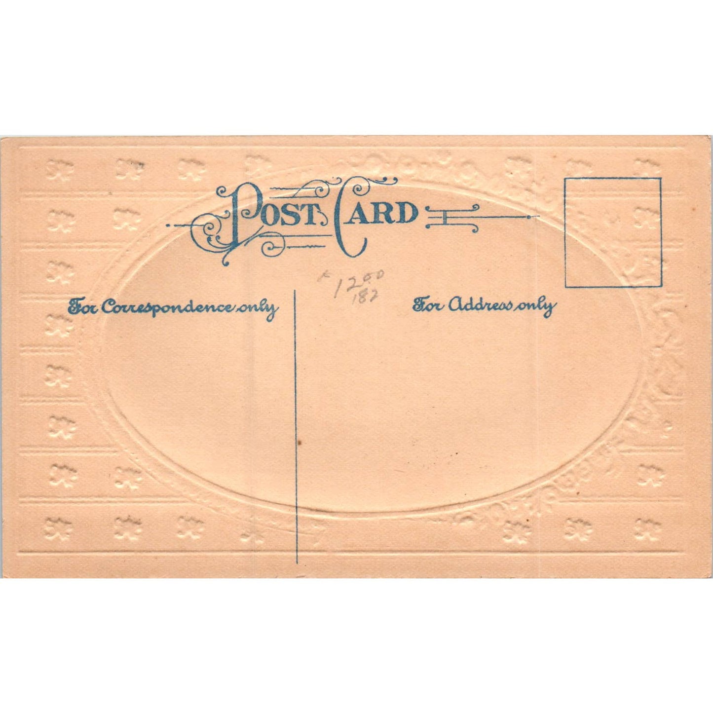 I'll Go The Route For You Victorian Couple Romance Original Postcard TK1-P18