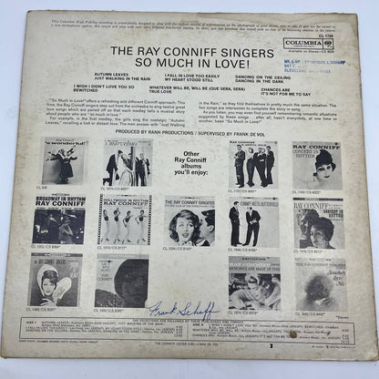 The Ray Conniff Singers So Much in Love Vinyl Record Signed Authenticated TH3