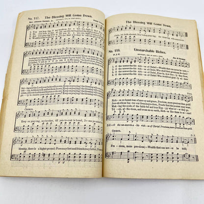 1914 Hymns Of Glory Hymnal Book Hampshire Sewell Atlanta GA Church Music TE2