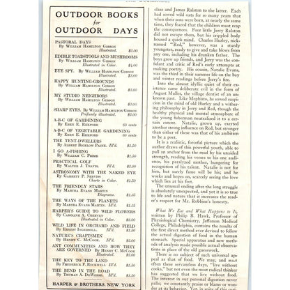 c1920 Harper's Magazine Ad - George H. Doran Company New Doran Novels EA3