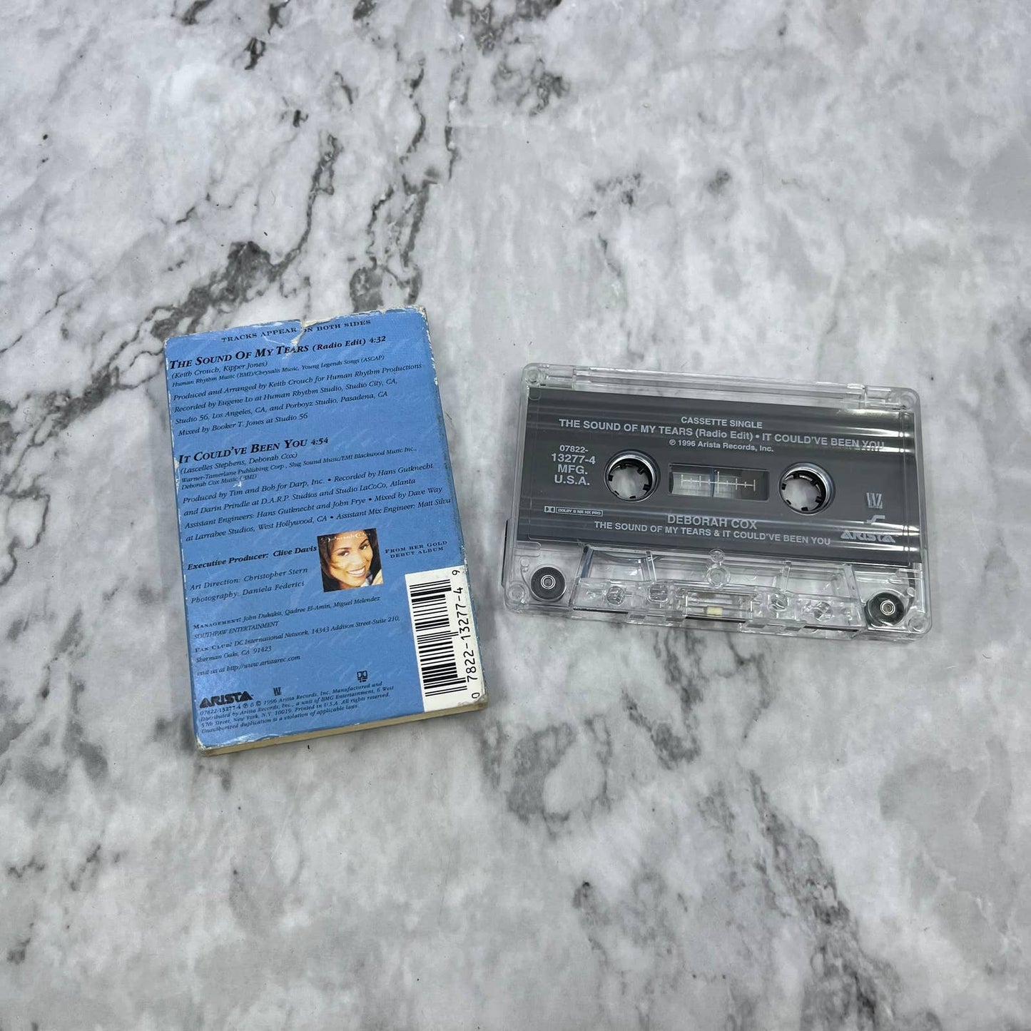 Deborah Cox - The Sounds Of My Tears (Cassette Tape) Single TJ4