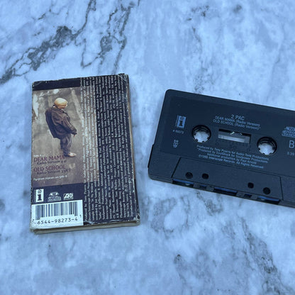 2Pac Tupac Shakur Dear Mama Cassette Tape Single Rap Hip Hop 90's Rap TJ4
