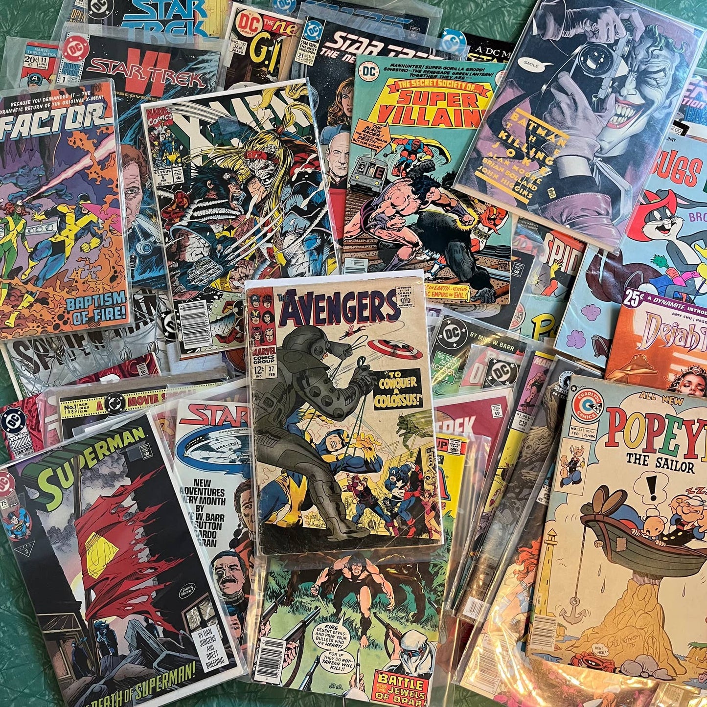 Huge Collection LOADED Long Box Lot of Comics: DC Marvel Indy CGC Graded