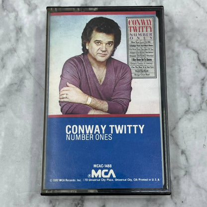 Conway Twitty Number Ones Cassette Tape TB7-16