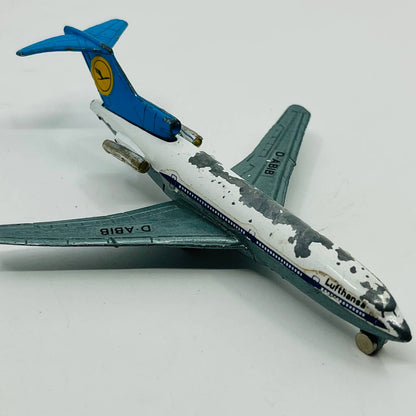 Playart Diecast Boeing 727 Lufthansa 7415 Toy Plane Hong Kong TD7