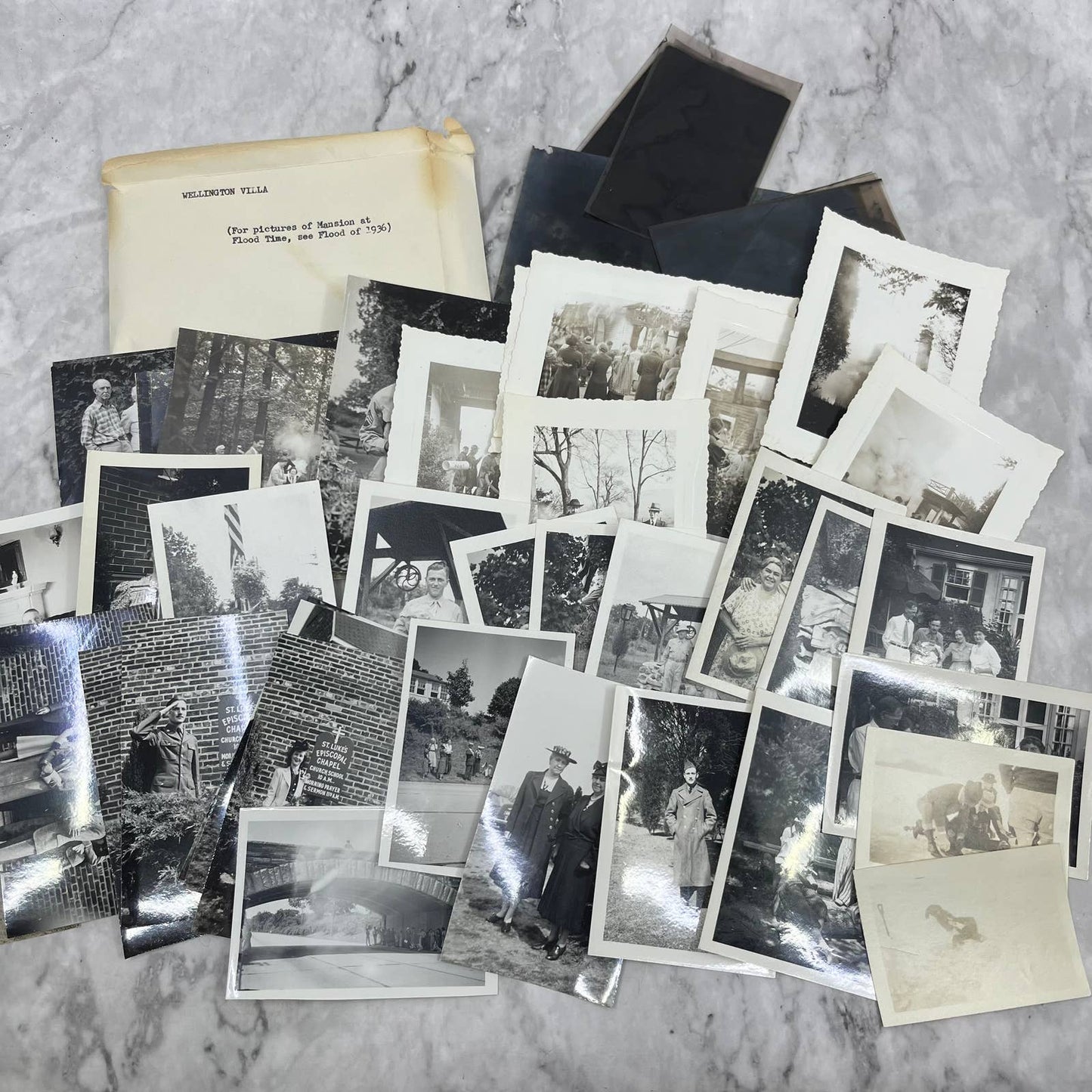 c1940 Collection of Photos & Negatives Wellington, Fort Hunt Virginia TJ9-PG1