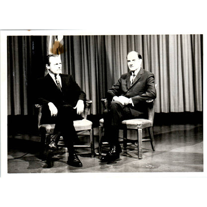 Senator George McGovern KELO Interview Leo Hartig 1966 Original Photo 5x7 TK1-P5