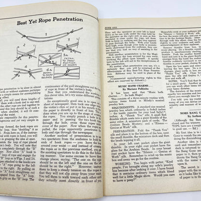 1955 June - Tops Magazine of Magic - Tricks Magicians TF7