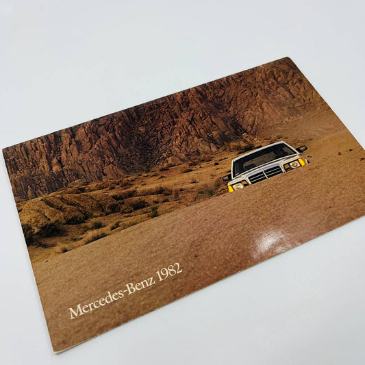 1982 Mercedes-Benz Sales Brochure 240D 280E 200CE 300D 300CD 300TD 300SD SEL BA1