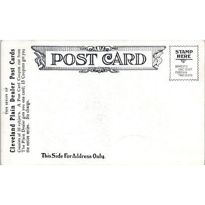 Antique Postcard Hollenden Hotel Cleveland OH TD8-O2