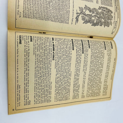 The Herbalist Almanac 1950 Eyer Indiana Botanic Herbs Advertising Booklet L2-3