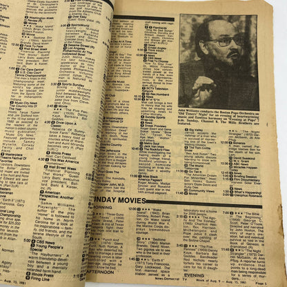 1981 Aug 9 Bellville IL News-Democrat TV Listings The Seeding of Sarah Burns TG6