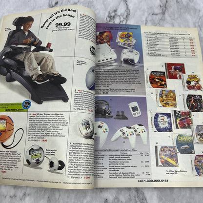 2000 JC Penny Christmas Wish Book Catalog - Great Vintage Toys & Gifts S3