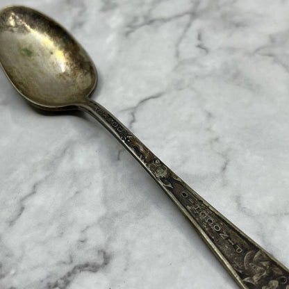 Vintage Pinocchio & Donkey Disney Character Duchess Silver Plate Spoon SE7