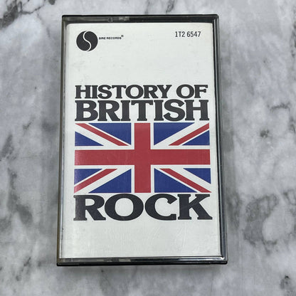 History Of British Rock- Cassette Sire Records Cassette Tape TI1-39