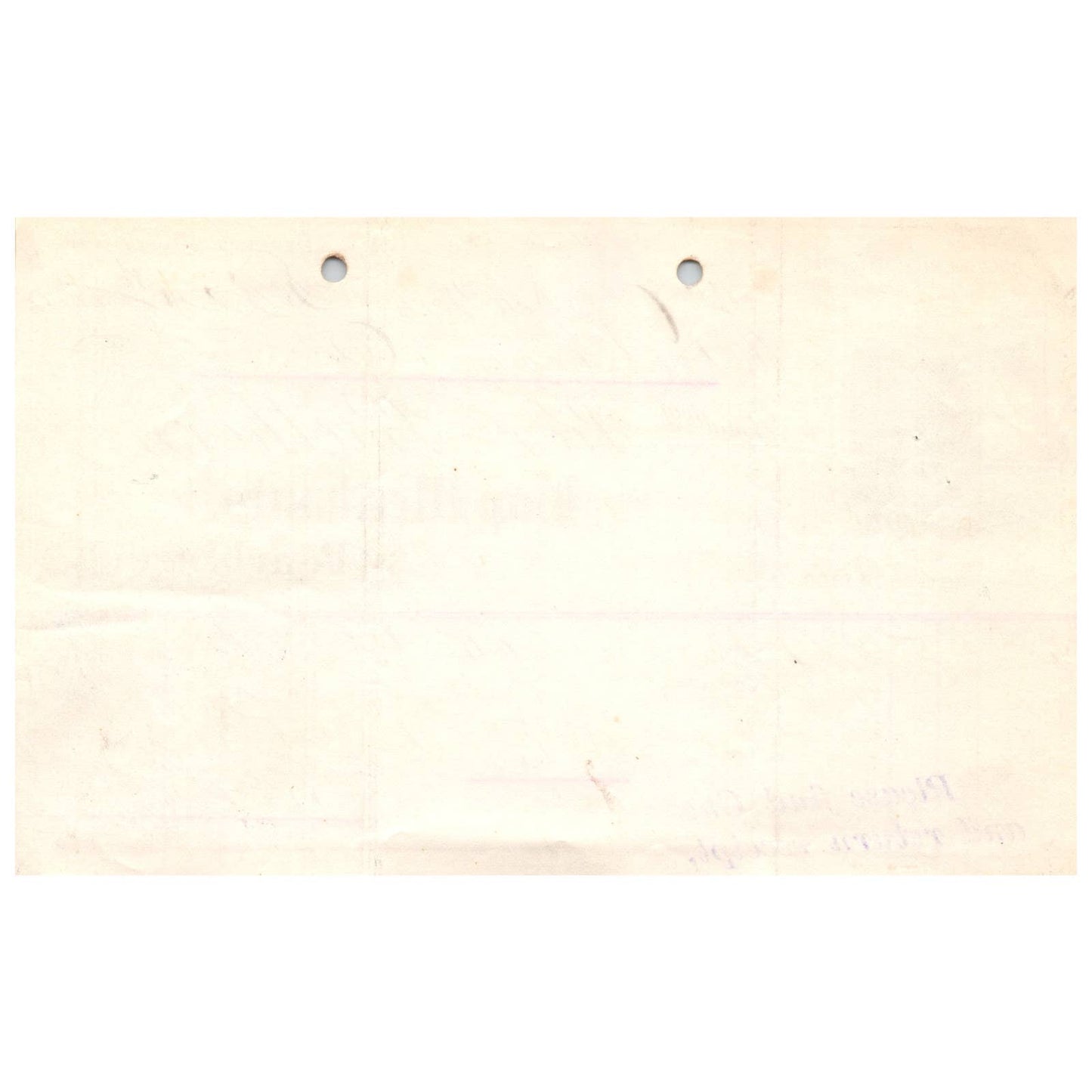 1890 Pier Brothers Hop Merchants Letterhead Billhead Puyallup WA AC9