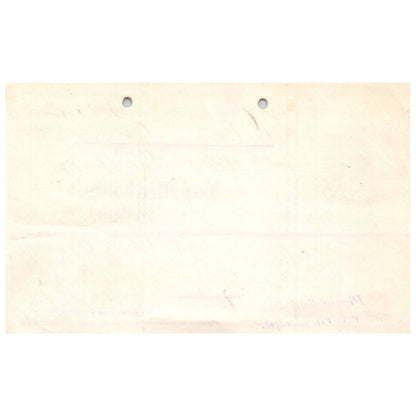 1890 Pier Brothers Hop Merchants Letterhead Billhead Puyallup WA AC9