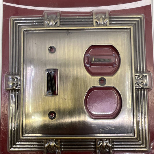 Brushed Bronze Pineapple Satin Antique Switch Outlet Cover Wall Plate TI4
