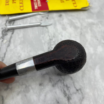 Vintage Tobacco Smoking Estate Pipe and Accessories Lot TJ9-3