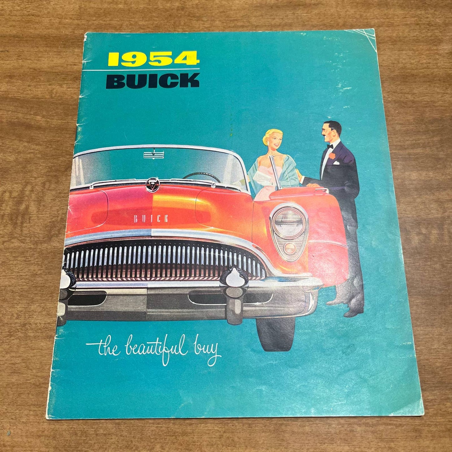 1954 Buick Full Color Booklet Roadmaster Special Century Skylark Brochure B2