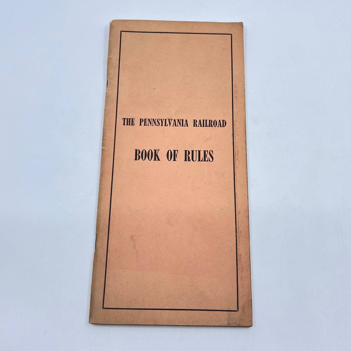 1949 Pennsylvania Railroad RR Book of Rules Signal & Interlocking Rules TF9