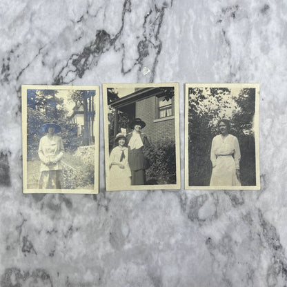 1918 Collection of Photos of Ethel Cross, Beechview Pittsburgh PA TJ9-PG4