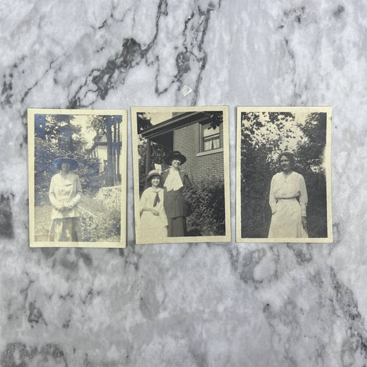 1918 Collection of Photos of Ethel Cross, Beechview Pittsburgh PA TJ9-PG4