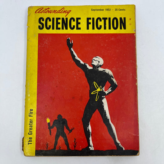 Astounding Science Fiction Thomas Wilson Walter Miller B Chandler Sept 1952 TH9