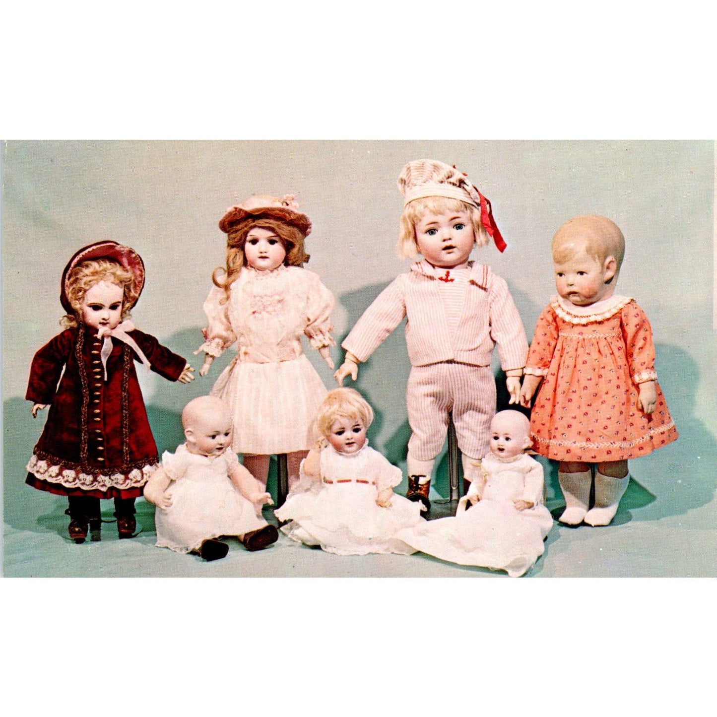 Sarita Hopkins Weeks Dolls Bennington Museum VT Original Postcard PB4