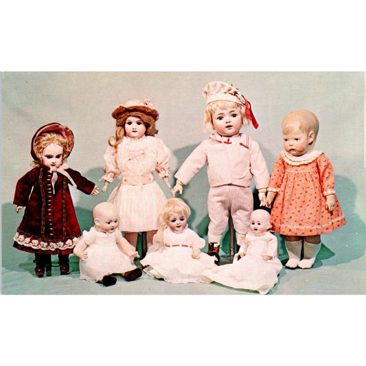 Sarita Hopkins Weeks Dolls Bennington Museum VT Original Postcard PB4