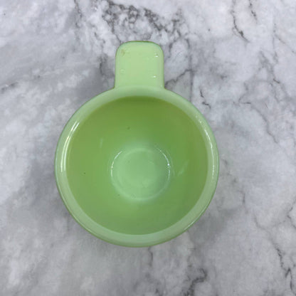 Jeannette JADITE 1/3 Measuring Cup Uranium Vaseline Glass Utility Ware TD6