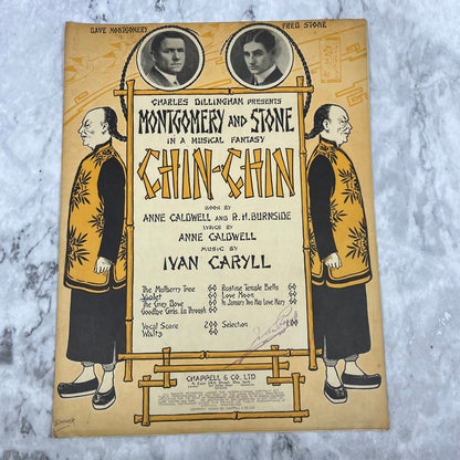 Chin-Chin - VIOLET 1914 Vintage Sheet Music Caldwell & Caryll V38