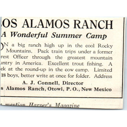 Camp Pok-O-Moonshine C.A. Robinson Peekskill Military Academy - 1921 Ad TJ7-S8