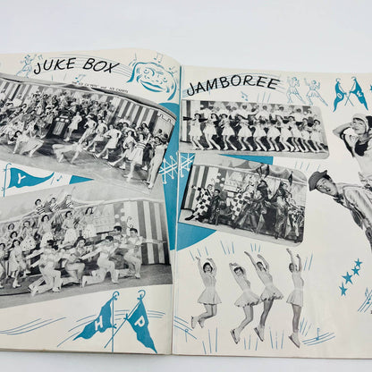 1952 ICE CAPADES souvenir program John H Harris Alan Konrad TD8