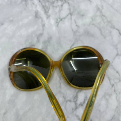 Vintage Oversized Frame Woman’s Sunglasses Eyglasses FRAMES DH France 5” TA9
