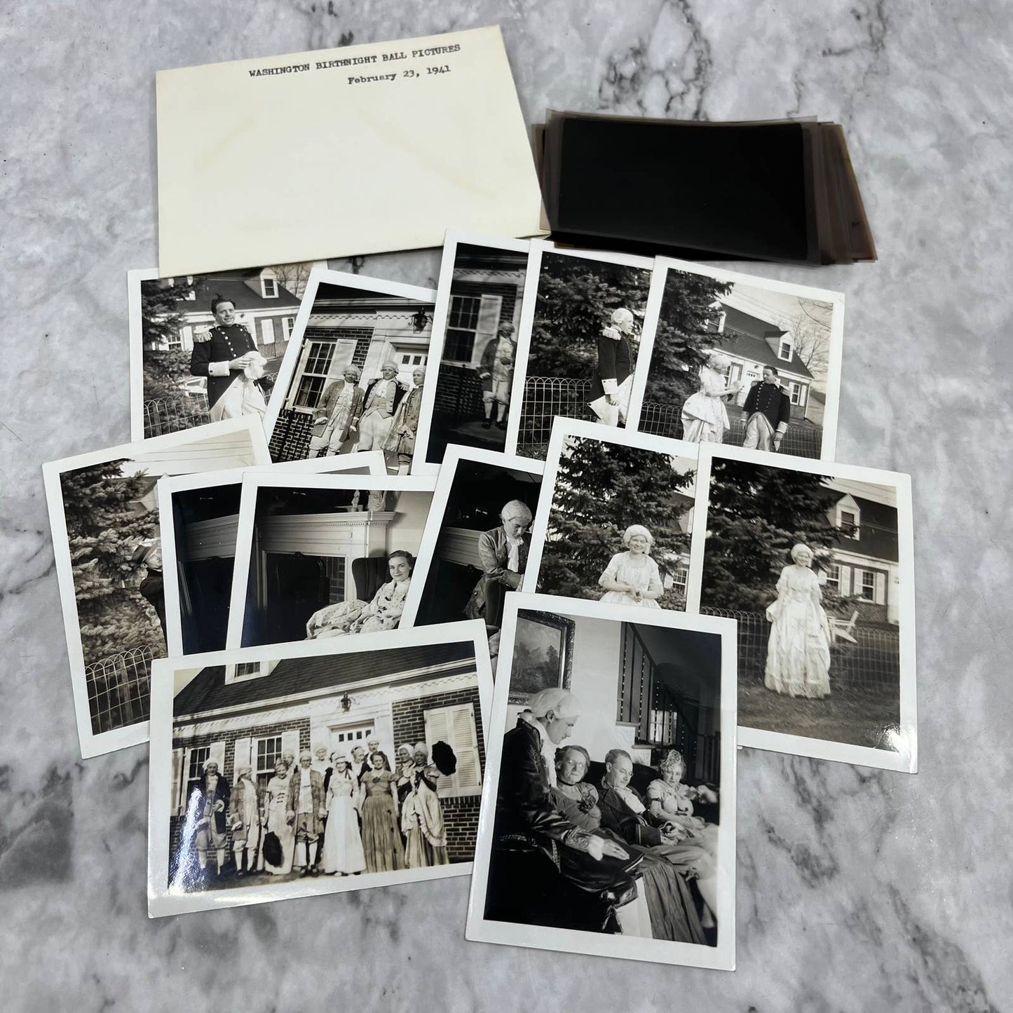 1941 Photos & Negatives From Washington Birthnight Ball Alexandria VA TK1-PL