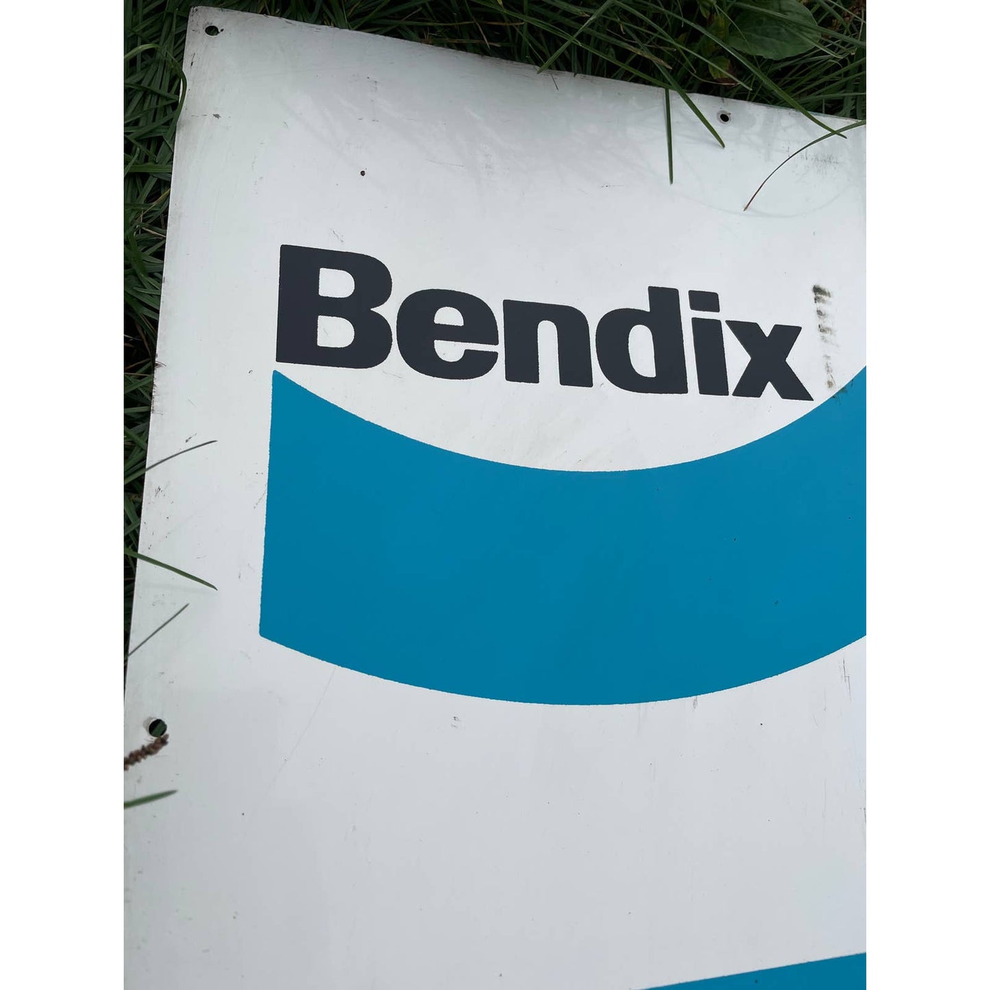 Vintage Metal Bendix Brakes Sign Wall Art Tune-Up Headquarters GS2