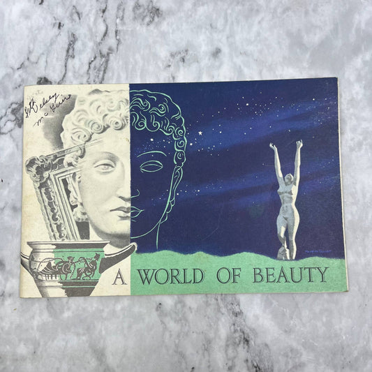 1950s A World Of Beauty Dayton Art Institute Ohio Booklet Museum Book TH5