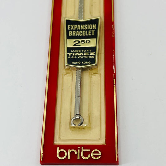 Vintage NOS Brite B72 Expansion Bracelet Made to Fit Timex & All Watches NEW SB4