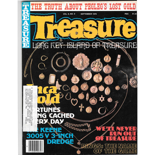 Treasure Magazine - Treasure Hunting Mining Metal Detecting Sept 1978 M4