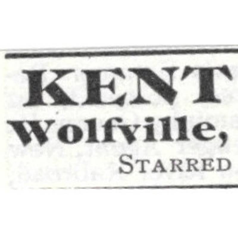 Kent Lodge Wolfville Nova Scotia - 1903 Original Ad TJ8-7-7