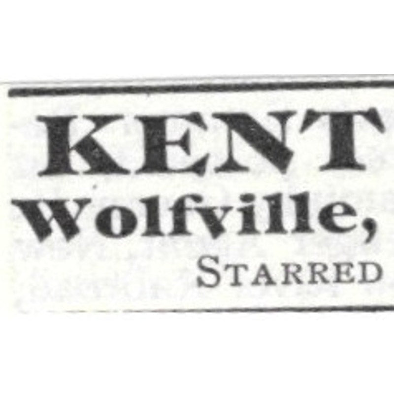 Kent Lodge Wolfville Nova Scotia - 1903 Original Ad AK5-S34