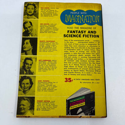 Magazine of Fantasy and Science Fiction July 1956 Isaac Asimov Arthur Clarke TC1