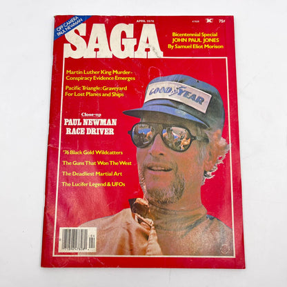 Saga April 1976 Paul Newman Martin Luther King Conspiracy John Paul Jones TE3