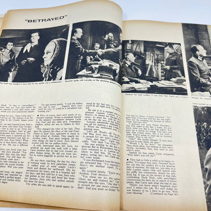 Screen Stories Magazine August 1954 BETRAYED Lana Turner Cover Clark Gable TC6