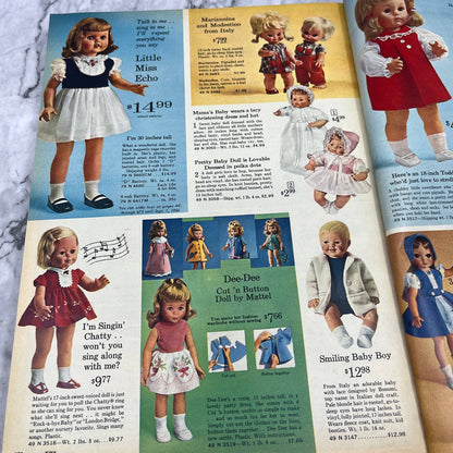 1965 Sears Christmas Wish Book Catalog - Great Vintage Toys & Gifts S3